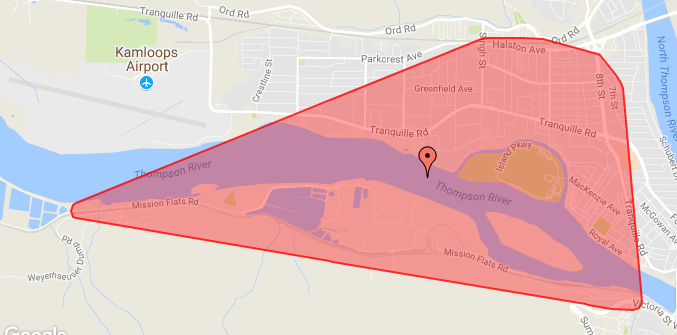 UPDATE: Kamloops crews knock down small fire caused by lightning | iNFOnews.ca