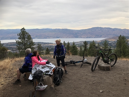 Injured biker airlifted to safety in West Kelowna | iNFOnews.ca