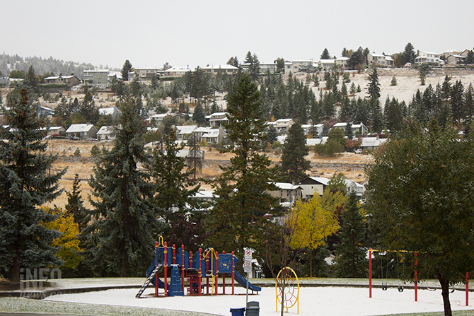 iN PHOTOS: Kamloops's first snowfall of the season | iNFOnews.ca
