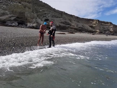 Not your typical dip in the ocean; Canadian swims across Strait of Magellan | iNFOnews.ca