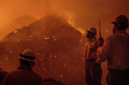 VIDEO: Firefighters forced to step aside as winds powered infernos in Southern California | iNFOnews.ca