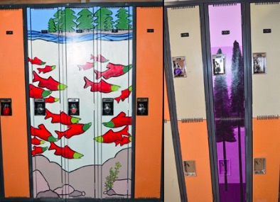 North Okanagan students transform school lockers into works of art | iNFOnews.ca North Okanagan students transform school lockers into works of art | iNFOnews.ca