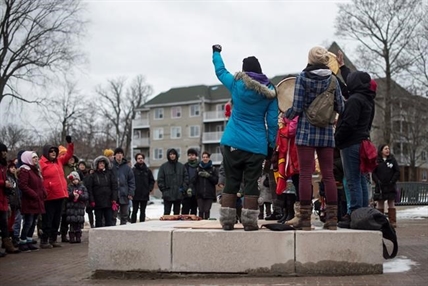 Rally held at site of now-removed statue of Halifax's controversial founder | iNFOnews.ca Rally held at site of now-removed statue of Halifax's controversial founder | iNFOnews.ca