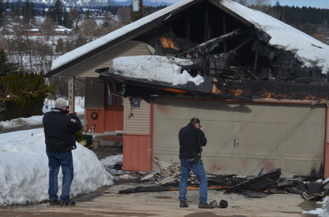 'No rhyme or reason to it': North Okanagan man uneasy after arson fire | iNFOnews.ca