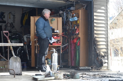 'No rhyme or reason to it': North Okanagan man uneasy after arson fire | iNFOnews.ca
