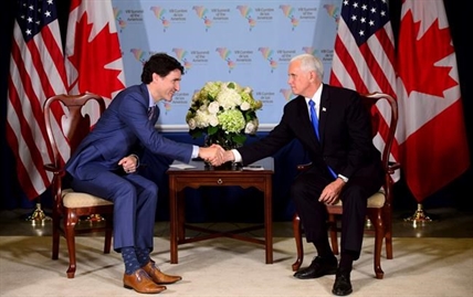 U.S. VP Pence thanks Canada for backing Syria strikes, optimistic on NAFTA | iNFOnews.ca