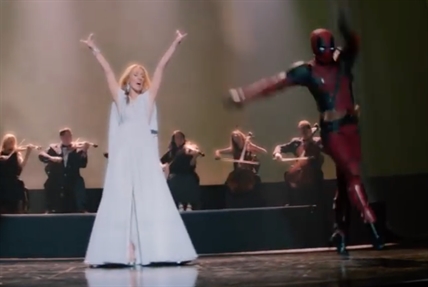 TRENDING NOW: Deadpool trolls Celine Dion in music video | iNFOnews.ca