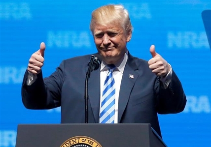 Trump salutes NRA, says elect Republicans to save gun rights | iNFOnews.ca