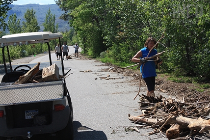 Business as usual despite localized flooding in Osoyoos | iNFOnews.ca