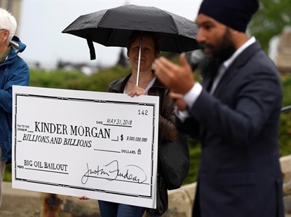 Singh sides with B.C. in hornet's nest of pipeline politics for the NDP | iNFOnews.ca