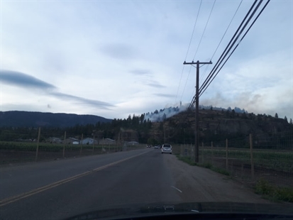 BREAKING: Fire burning near Mission Hill in West Kelowna | iNFOnews.ca BREAKING: Fire burning near Mission Hill in West Kelowna | iNFOnews.ca