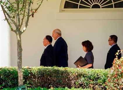 The summit's back on: Trump welcomes NKorean official to White House | iNFOnews.ca The summit's back on: Trump welcomes NKorean official to White House | iNFOnews.ca