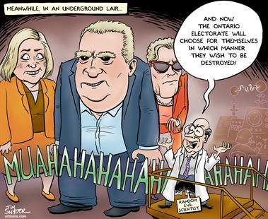 EDITORIAL CARTOON | iNFOnews.ca