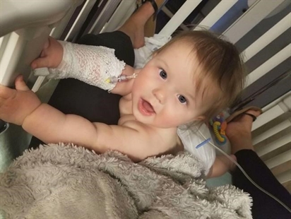 B.C. mom says baby who put venomous caterpillar in mouth recovering well | iNFOnews.ca B.C. mom says baby who put venomous caterpillar in mouth recovering well | iNFOnews.ca