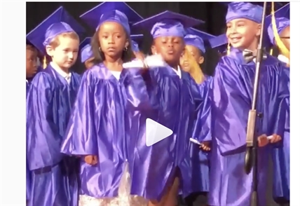 TRENDING NOW: Girl busts out the moves at pre-K grad | iNFOnews.ca