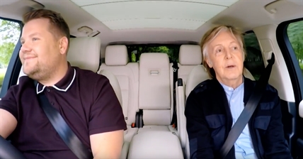 TRENDING NOW: Paul McCartney in a car singing with James Corden | iNFOnews.ca