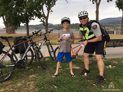 Kelowna Mounties start ticketing children, caught doing the right thing | iNFOnews.ca