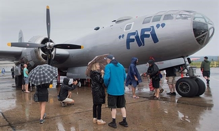 WWII-era B-29 Superfortress named 'Fifi' lands for first-ever Canadian tour | iNFOnews.ca WWII-era B-29 Superfortress named 'Fifi' lands for first-ever Canadian tour | iNFOnews.ca