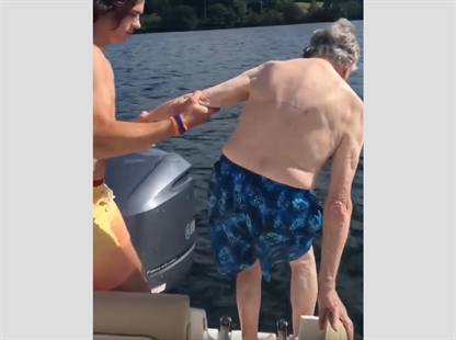 TRENDING NOW: Grandpa dives into lake on 102nd birthday | iNFOnews.ca TRENDING NOW: Grandpa dives into lake on 102nd birthday | iNFOnews.ca