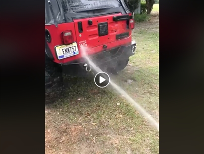 TRENDING NOW: This is why he can't wash his Jeep | iNFOnews.ca