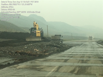 UPDATE: Husband escapes, wife missing after car swept off roadway in B.C. mudslide | iNFOnews.ca