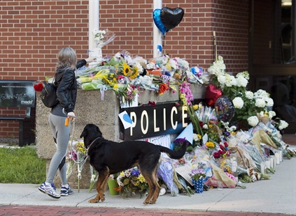 Fredericton police collect cards, flowers left at makeshift memorial | iNFOnews.ca Fredericton police collect cards, flowers left at makeshift memorial | iNFOnews.ca
