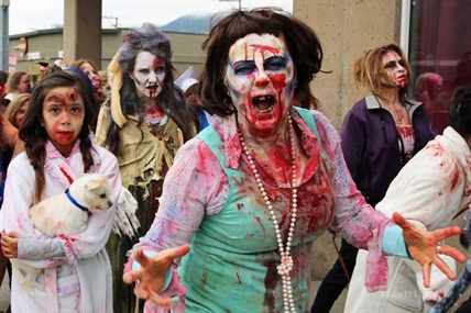 IN PICTURES: Search for brains at the Kamloops Zombie Walk | iNFOnews.ca IN PICTURES: Search for brains at the Kamloops Zombie Walk | iNFOnews.ca