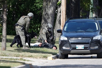 Four charged in shooting that left Manitoba RCMP officer with serious injuries | iNFOnews.ca