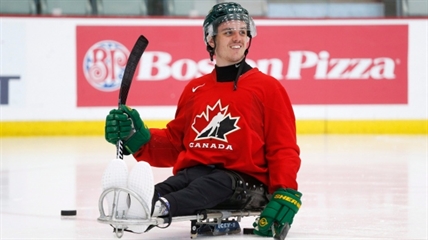 'Enjoying the moment' Paralyzed Bronco player makes triumphant return to the ice | iNFOnews.ca