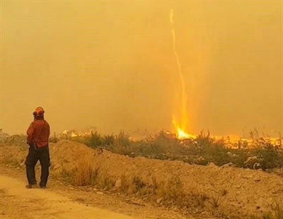 iN VIDEO: Rare 'fire whirl' caught on video in B.C. shows strange world of wildfires | iNFOnews.ca iN VIDEO: Rare 'fire whirl' caught on video in B.C. shows strange world of wildfires | iNFOnews.ca