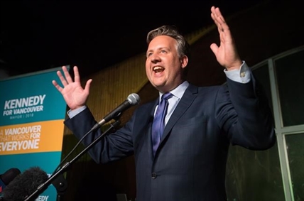 Kennedy Stewart named mayor of Vancouver; one of several B.C. turnovers | iNFOnews.ca Kennedy Stewart named mayor of Vancouver; one of several B.C. turnovers | iNFOnews.ca