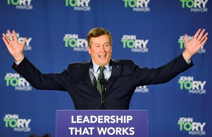 Toronto Mayor John Tory cruises to victory; tech issues extend voting elsewhere | iNFOnews.ca