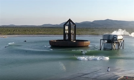 TRENDING NOW: Amazing lake wave machine | iNFOnews.ca