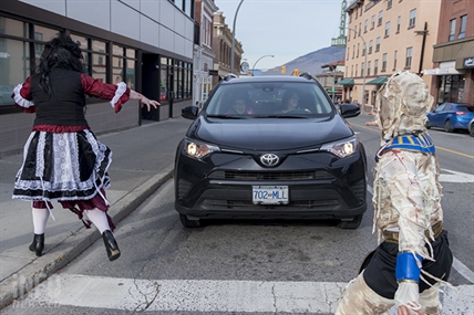 iN PHOTOS: Kamloops zombie walk a "spontaneous community theatre" event | iNFOnews.ca