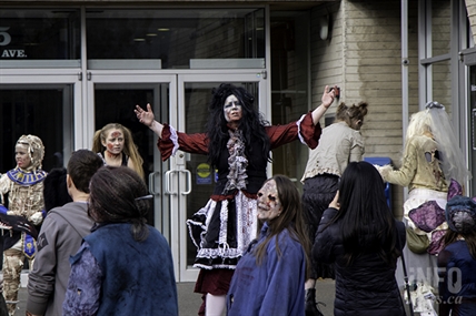 iN PHOTOS: Kamloops zombie walk a "spontaneous community theatre" event | iNFOnews.ca