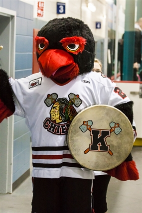 Kelowna Chiefs mascot gets a name | iNFOnews.ca