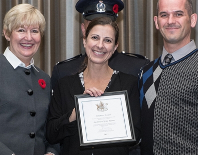 Married crime fighters recognized for recovery of stolen vehicles | iNFOnews.ca