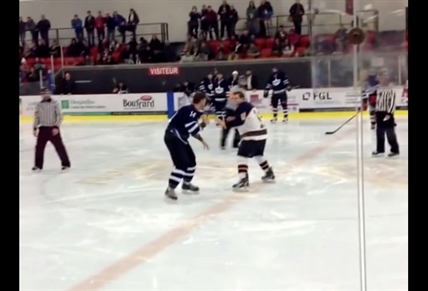 TRENDING NOW: Not what you'd expect when two guys square off at the rink | iNFOnews.ca