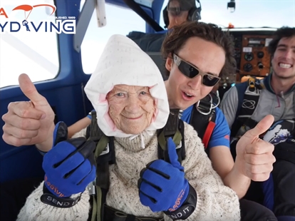 TRENDING NOW: 102-year-old skydiver breaks world record | iNFOnews.ca