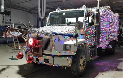 Garbage Truck Santa's decorated rig rolls for 27th year in Whitehorse | iNFOnews.ca