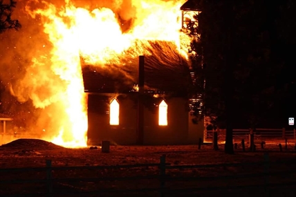 Arrest after historic Merritt church hit by arson | iNFOnews.ca