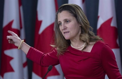China hits back at Freeland's criticism of detention of Canadians | iNFOnews.ca China hits back at Freeland's criticism of detention of Canadians | iNFOnews.ca