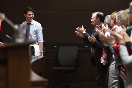 Keep it positive in a campaign year, Trudeau tells MPs while attacking Tories | iNFOnews.ca