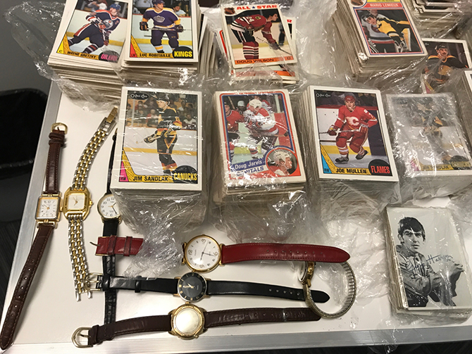 Missing a vintage hockey card collection? Penticton RCMP have it | iNFOnews.ca Missing a vintage hockey card collection? Penticton RCMP have it | iNFOnews.ca