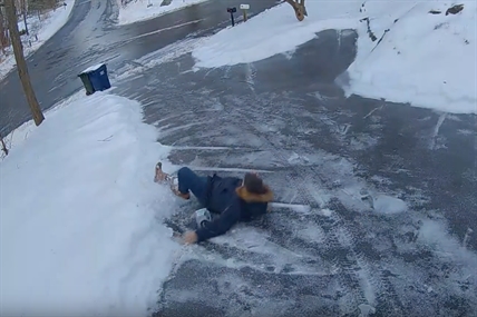 TRENDING NOW: Slippery journey to the bottom of the driveway | iNFOnews.ca TRENDING NOW: Slippery journey to the bottom of the driveway | iNFOnews.ca