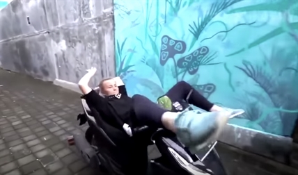 TRENDING NOW: Parkour scooter fail | iNFOnews.ca