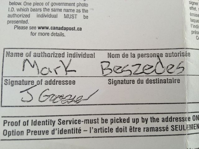 Parcel notices are golden tickets for mail thieves | iNFOnews.ca Parcel notices are golden tickets for mail thieves | iNFOnews.ca