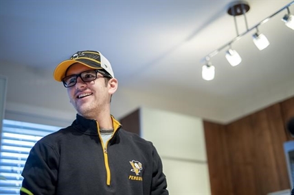 'Always smiling:' Injured Humboldt Bronco working to overcome brain injury | iNFOnews.ca 'Always smiling:' Injured Humboldt Bronco working to overcome brain injury | iNFOnews.ca
