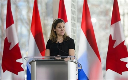 Freeland say lifting U.S. tariffs is part of ratification of the new NAFTA | iNFOnews.ca