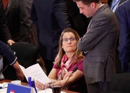 Freeland says foreign election meddling in October federal vote is likely | iNFOnews.ca